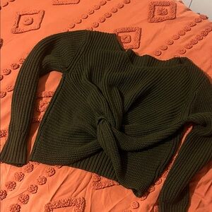 Olive Green Women's Sweater